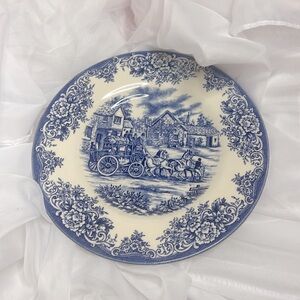 Toile Royal Stafford English Plate 8 1/2 inch Plate